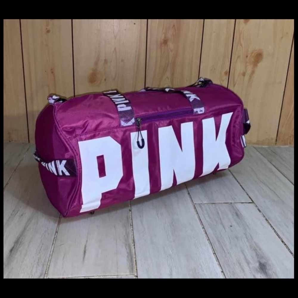 Duffle bag new large gym bag weekend bag small suitcase purple - Picture 2 of 4
